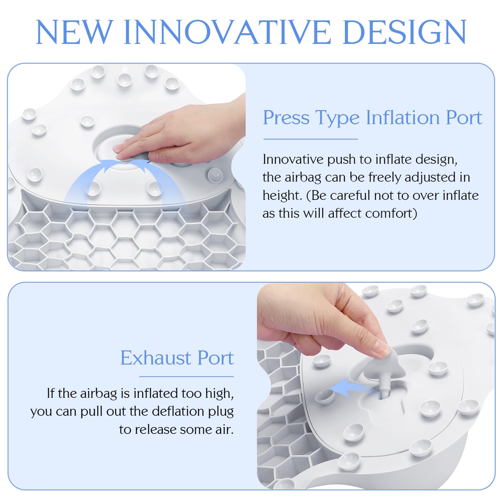 Kixcvdm bath pillow fits standard, freestanding, round, and straight-back tubs