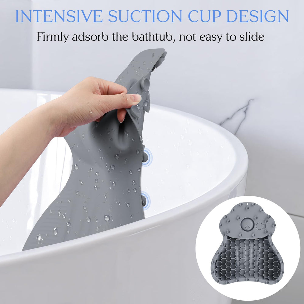 kixcvdm luxury bath pillow ideal for travel and storage