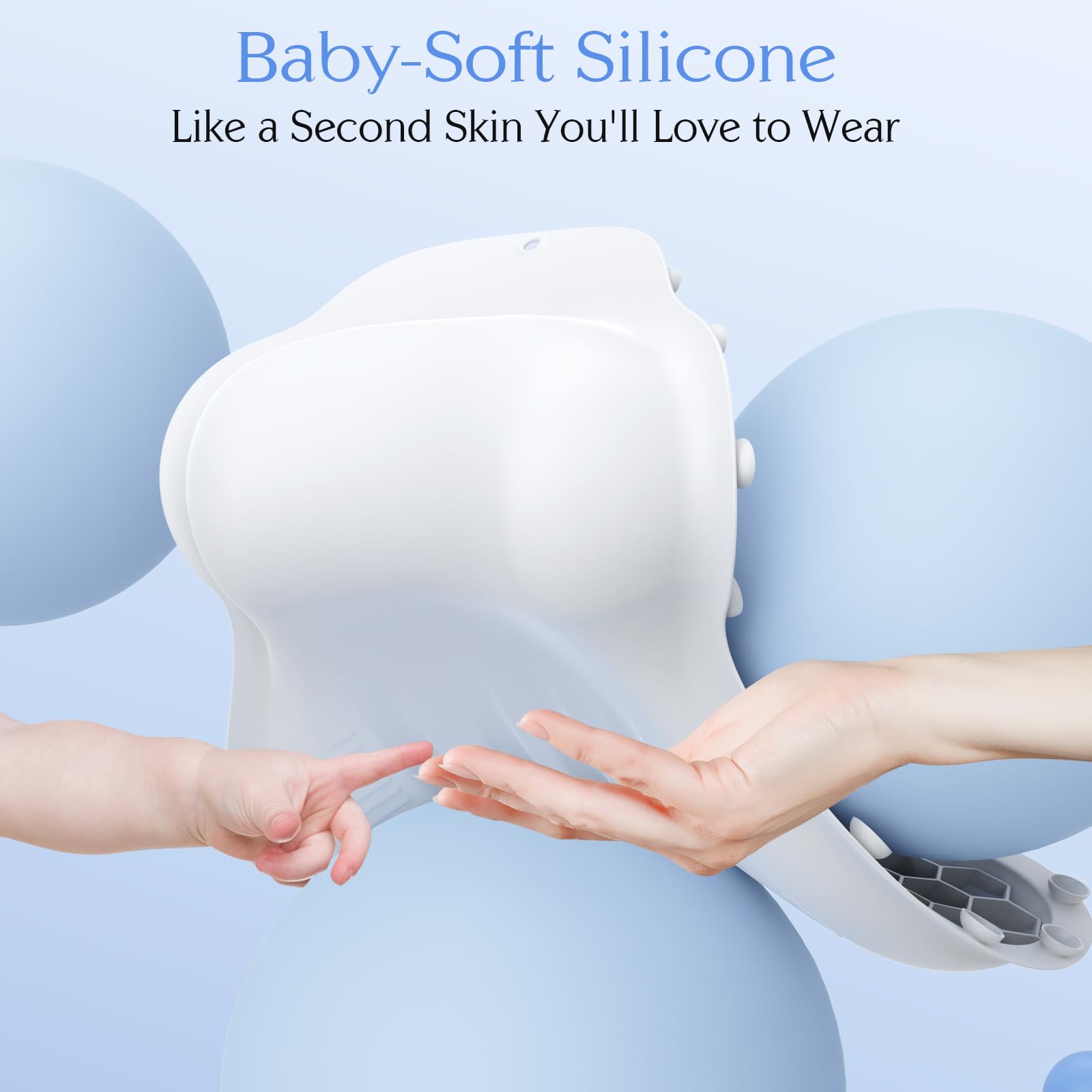 Kixcvdm silicone bath pillow soft material for gentle bath comfort