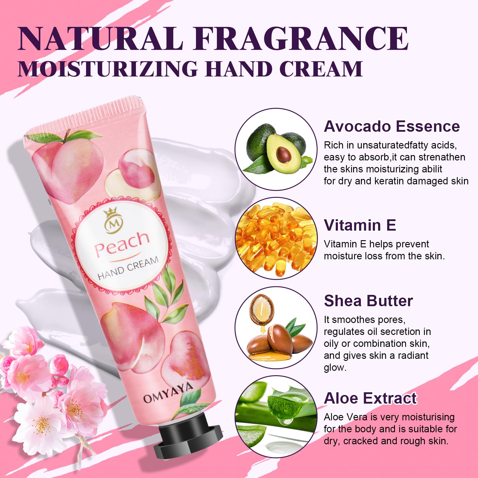 KIYTARBOO mini hand cream travel size 20g for on-the-go care