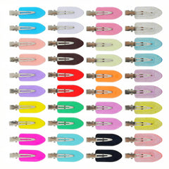 KJML DIY Clips pelo sin pliegues, 40 piezas para peinado sin marcas.