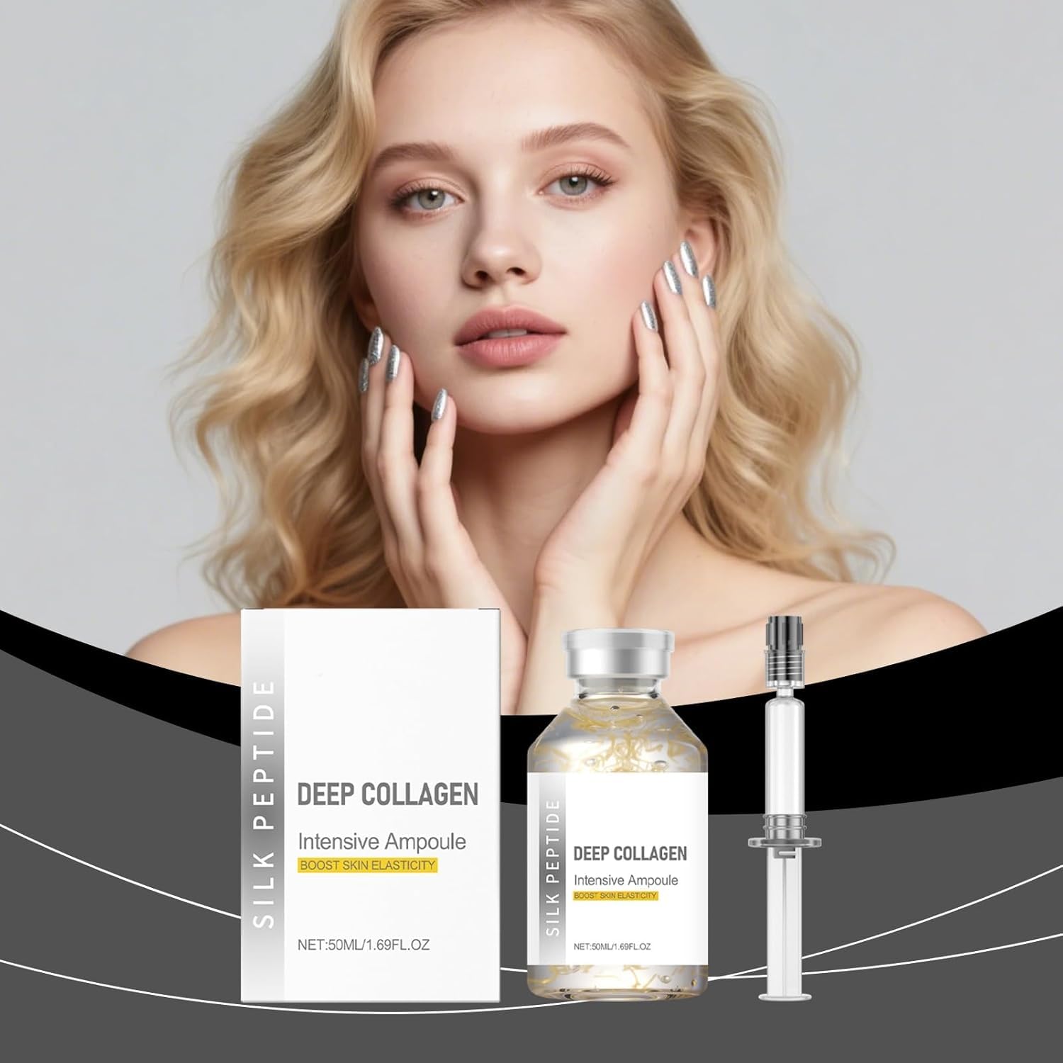 KKINYAS serum dispense pour shows simple daily use