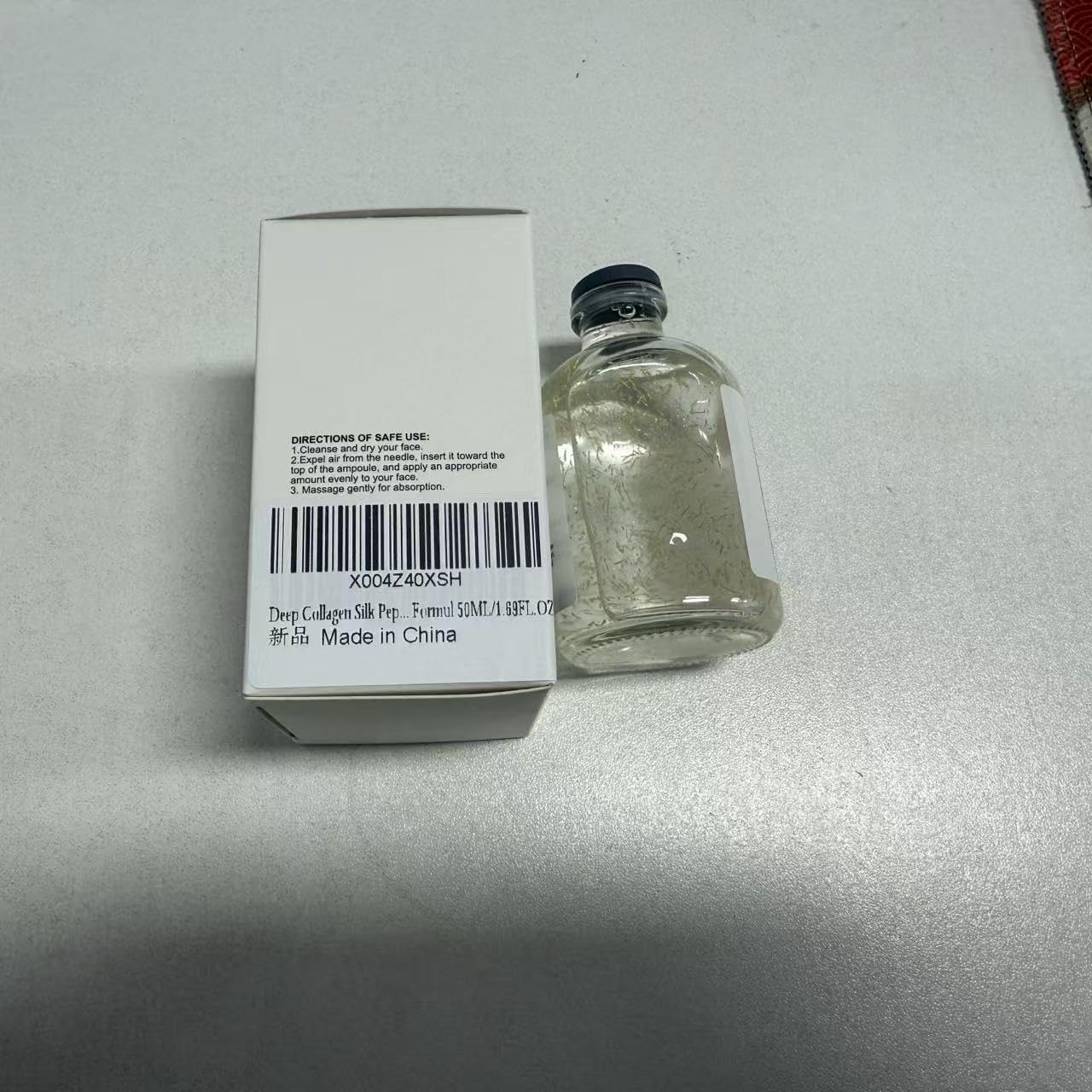 KKINYAS suero colágeno seda, guía de uso para absorción óptima.