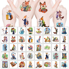 KKOND 40-sheets blue tattoos for long-lasting party entertainment.