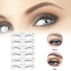 KKPLZZ Conjunto cejas para retoques caseros y acabado limpio.