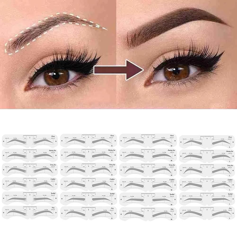 KKPLZZ Kit de cejas portátil para maquillaje diario.