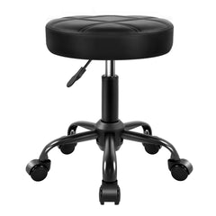 KKTONER rolling stool chair shows adjustable height for precise seating in professional spaces