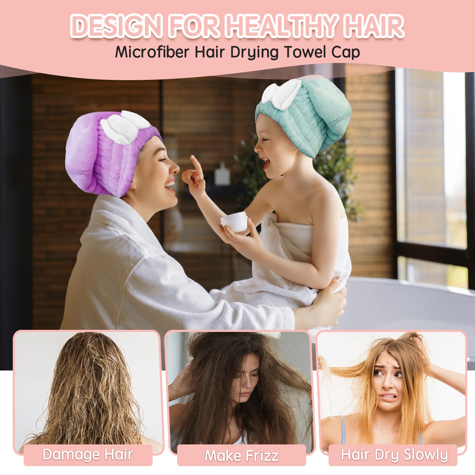 Turbante de microfibra Kldnkig con diseño lazo dorado, ideal para un look femenino.