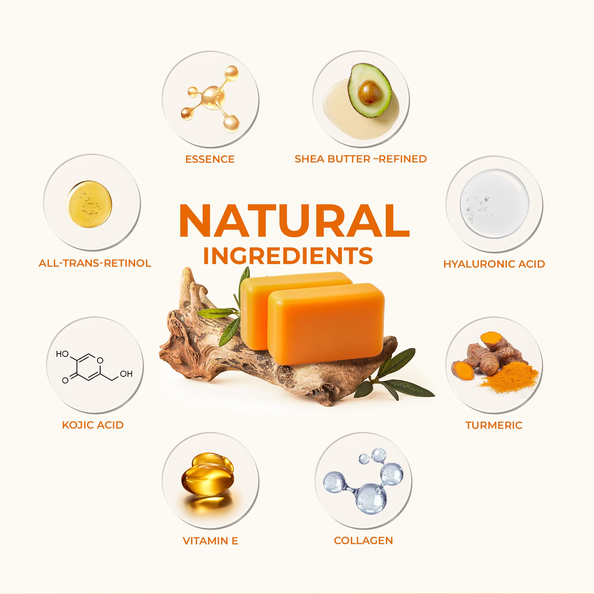 KlearBloom Kojic Turmeric soap bar face skin tone focus and glow