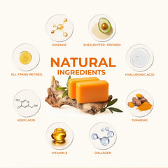 KlearBloom Kojic Turmeric soap bar face skin tone focus and glow