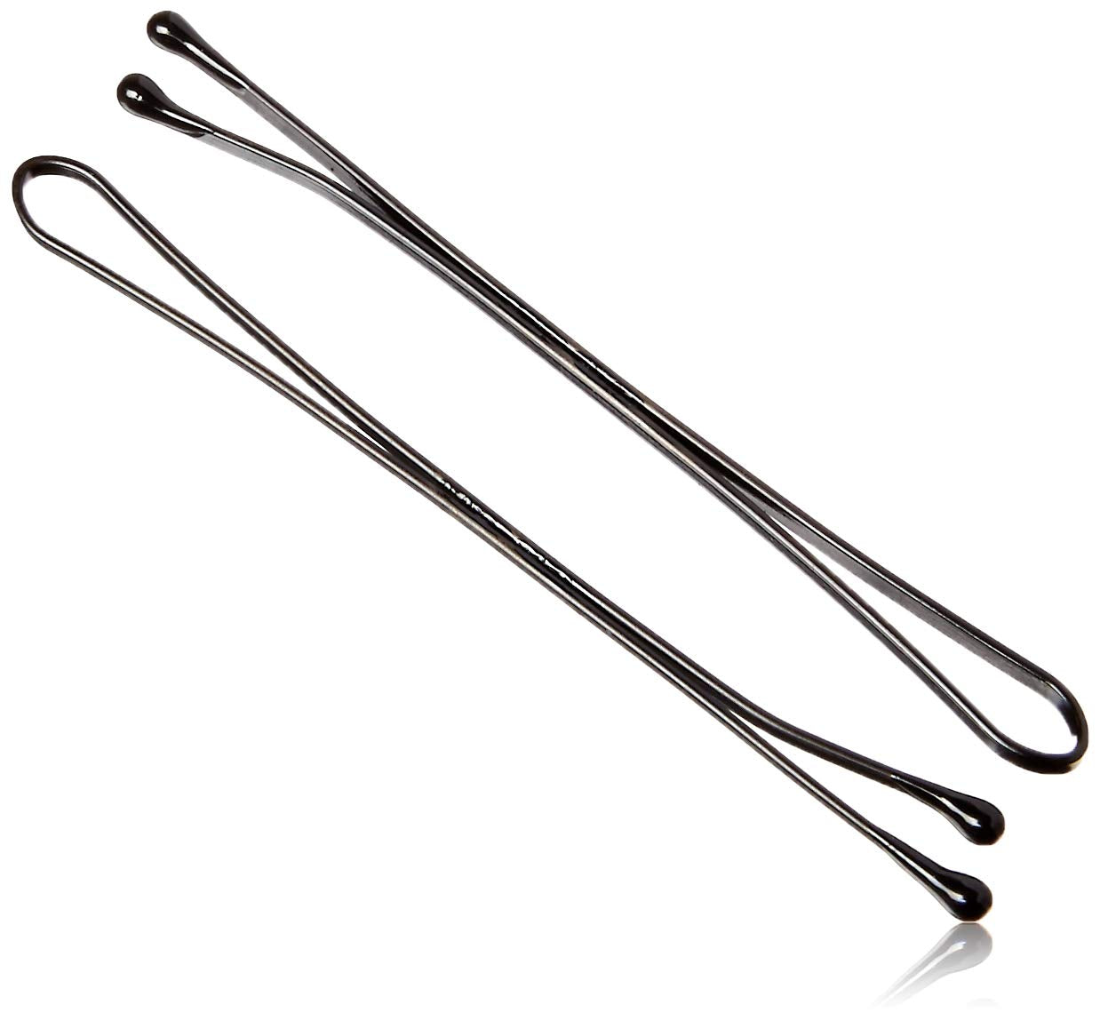 Kleravitex jumbo bobby pin securing a bun during workouts and daily activity