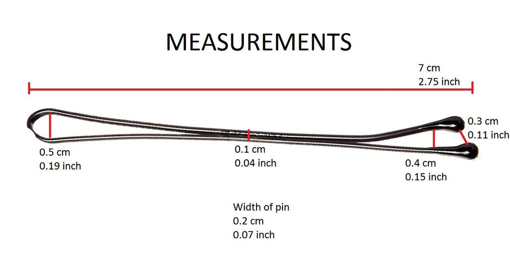 Kleravitex US-made professional pins designed for reliable all-day hold