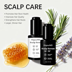 KligourMD bundle close-up—plant-based actives for scalp vitality and nourishment.