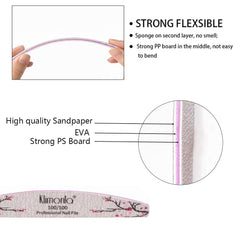 Klimonla 80/100 grit file for shaping thick nails with precision