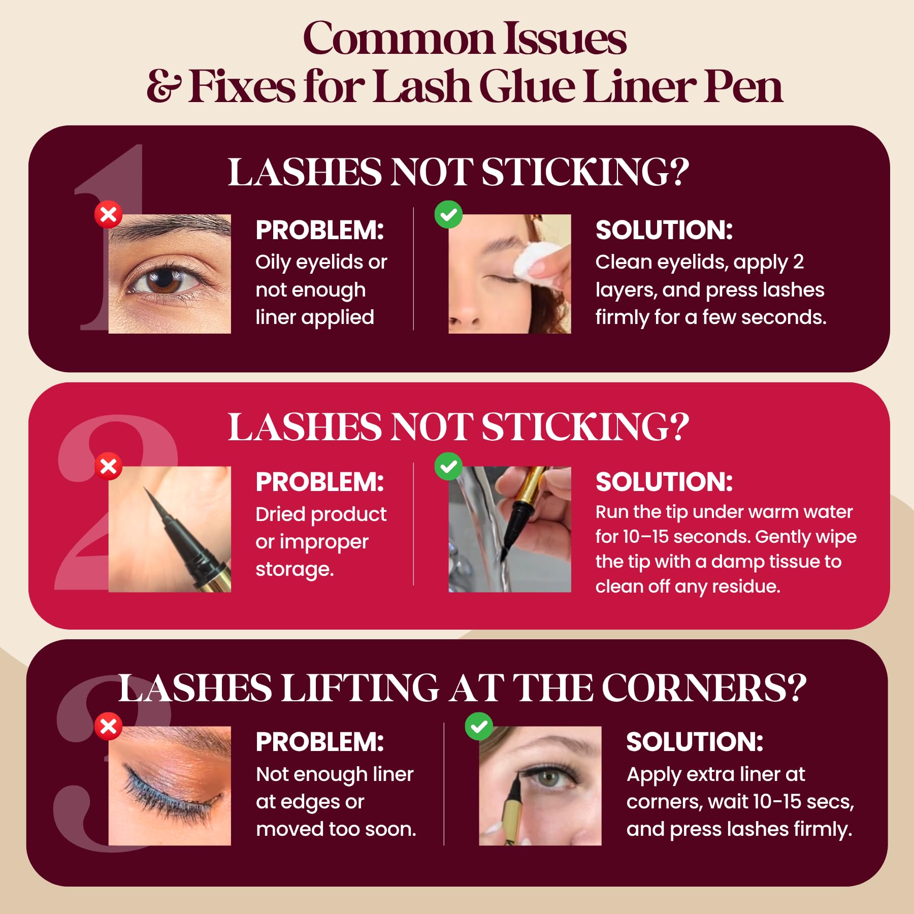 KLINQE Travel Pack keeps lash glue handy on the go.