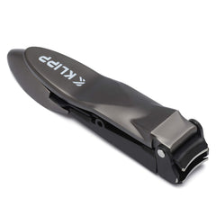 KLIPP matte black finish nail clipper combining rugged style with reliable performance