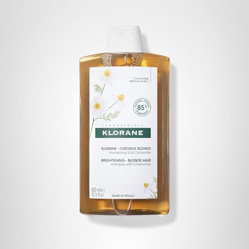 Klorane Manzanilla ingredientes naturales: fórmula suave con manzanilla para rubios