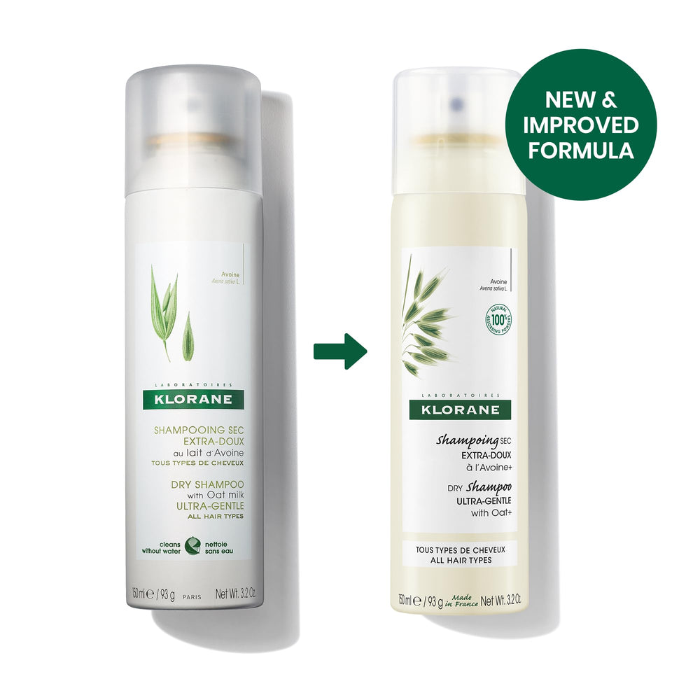 Klorane packaging is biodegradable and recyclable for eco-conscious use.