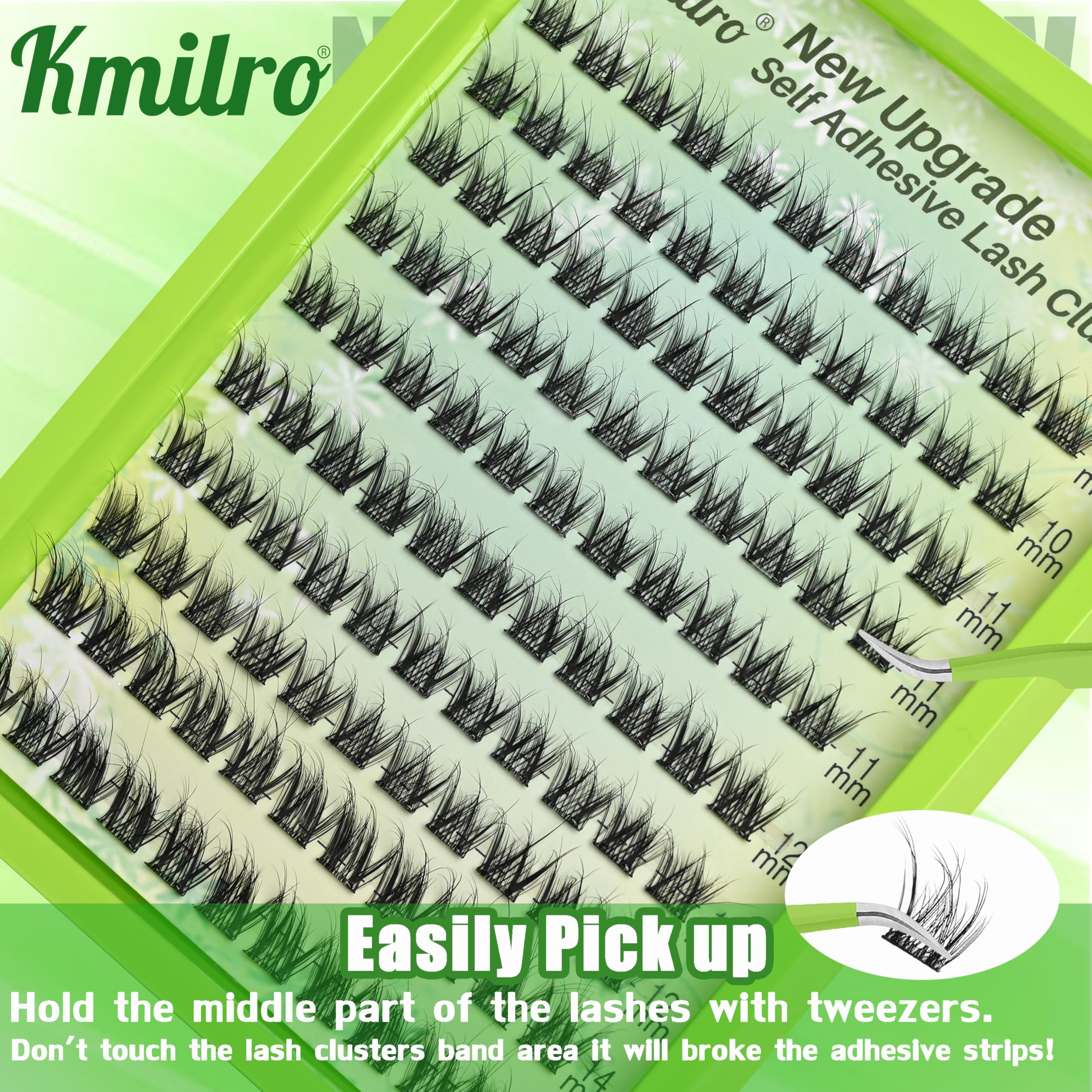 Kmilro easy-apply no-mess lash kit for busy days