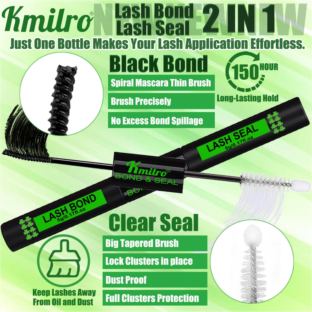 Kmilro invisible-dry glue dries clear with no residue.