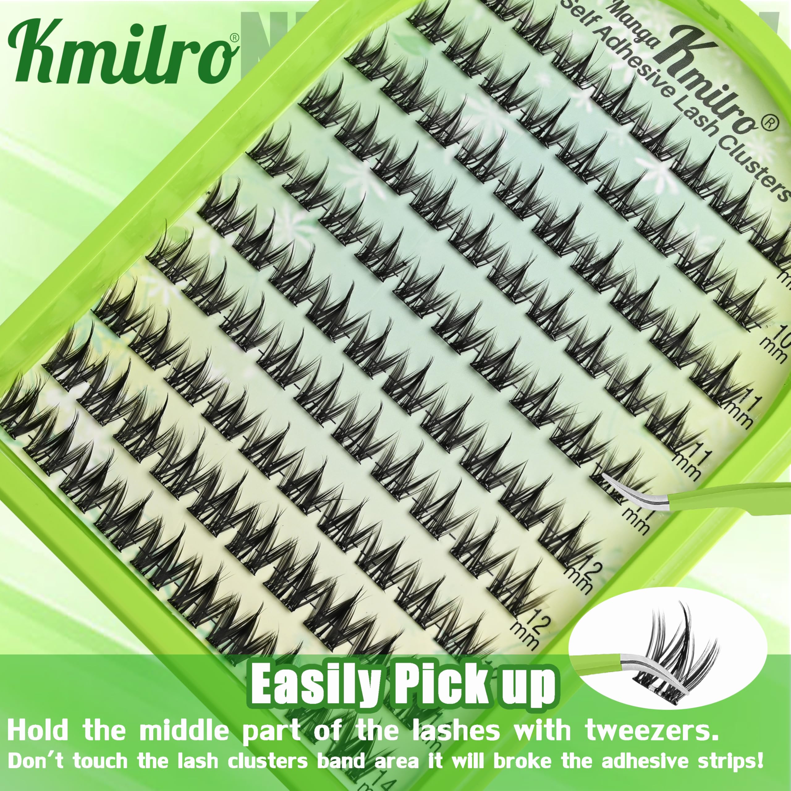 Kmilro waterproof lashes durability in everyday activities and special occasions.