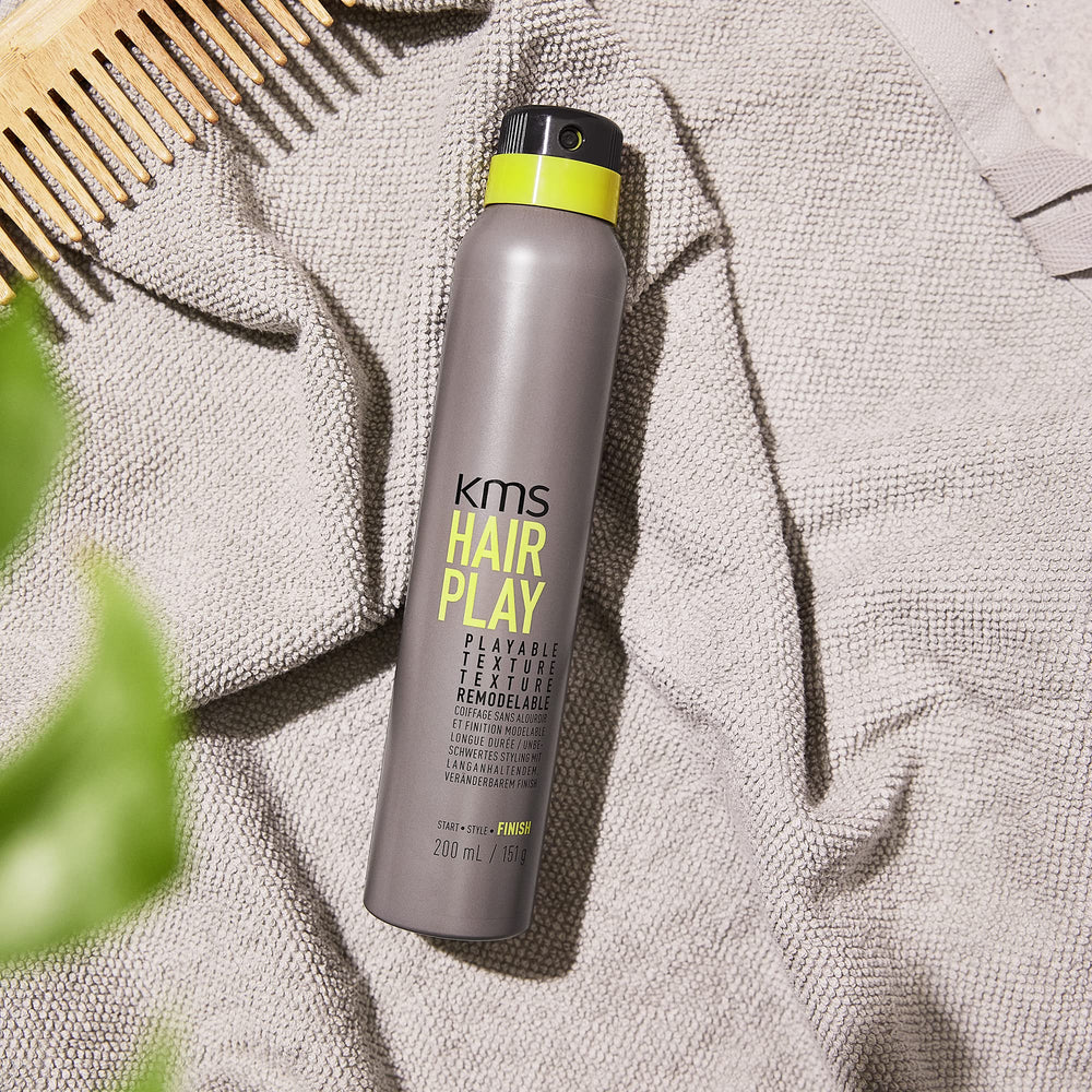 KMS HairPlay Playable Texture usage tips demonstrate easy styling options.