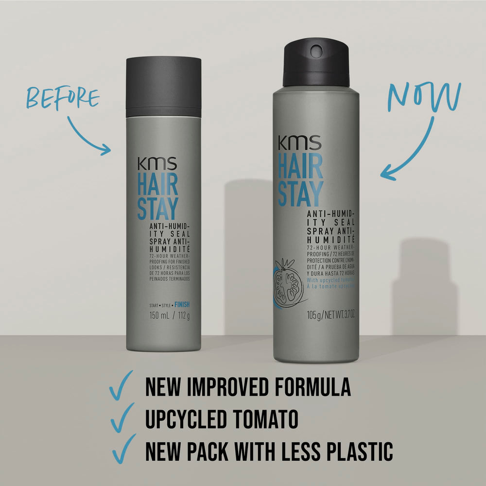 KMS HAIRSTAY bottle suitable for all hair types and styles
