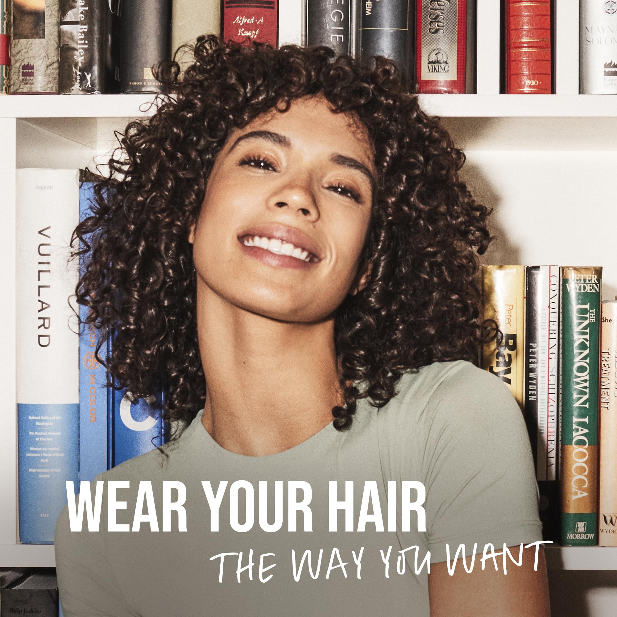 KMS HairStay spray provides style definition for varied looks.