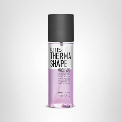 KMS Thermashape product label highlighting cooling mint infusion