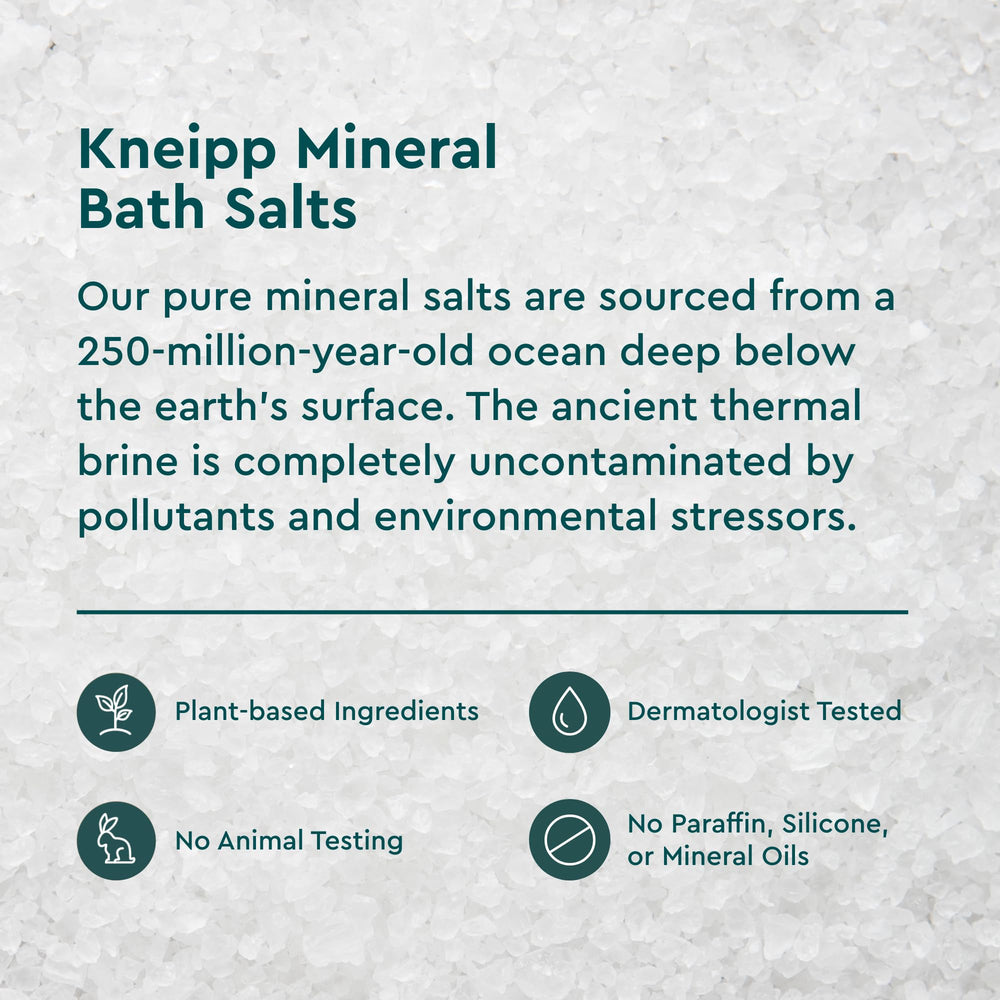 Kneipp Sal de baño Arnica: aceites esenciales que enriquecen la experiencia.
