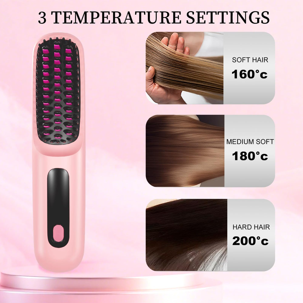 Fast heat-up feature of KNISUZ Go Brush Pro 2026 for quick styling sessions.