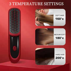 KNISUZ Go Brush Pro 2026 USB charging lets you style away from outlets.