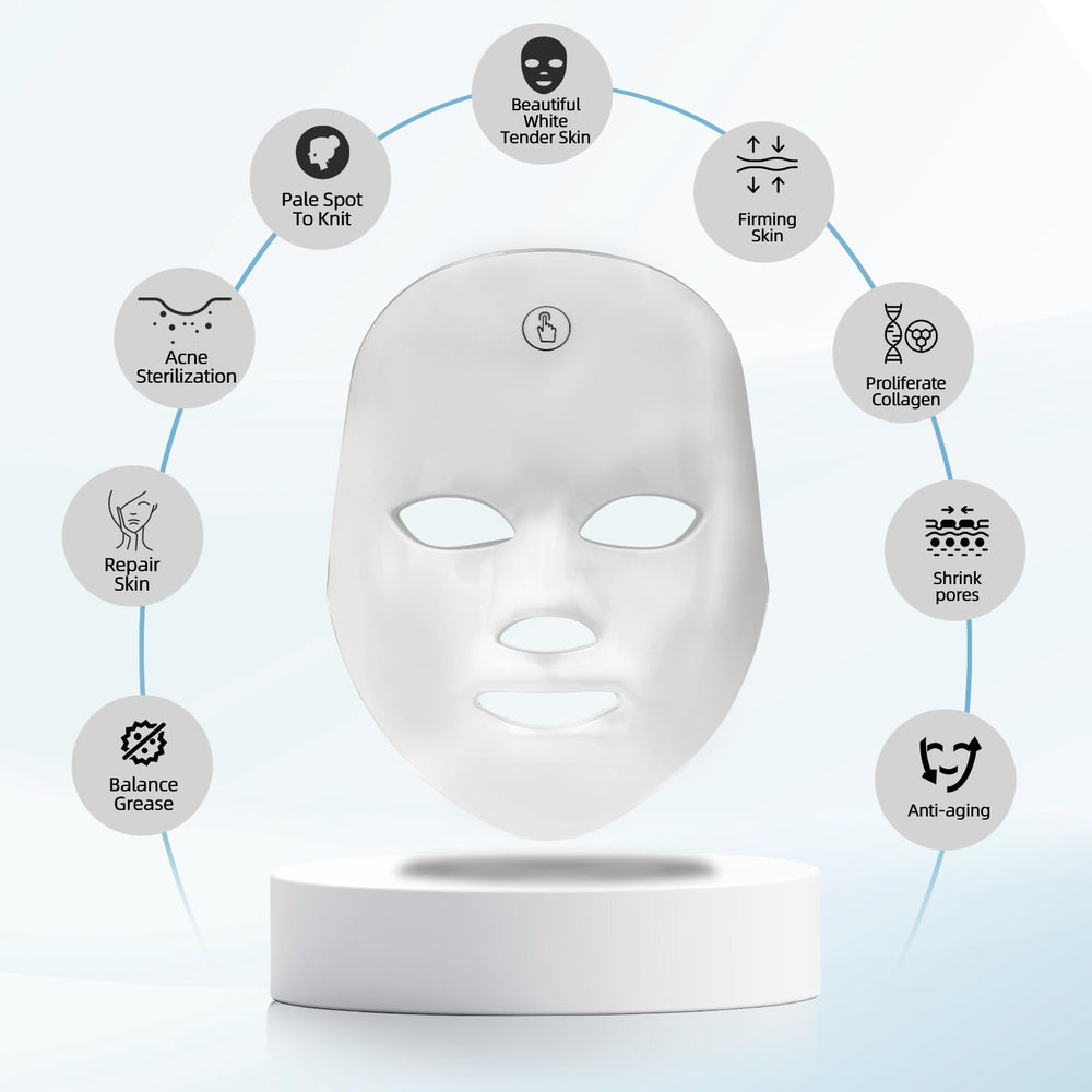 KNNKNN blue LED mask for calming, refreshing home skincare sessions
