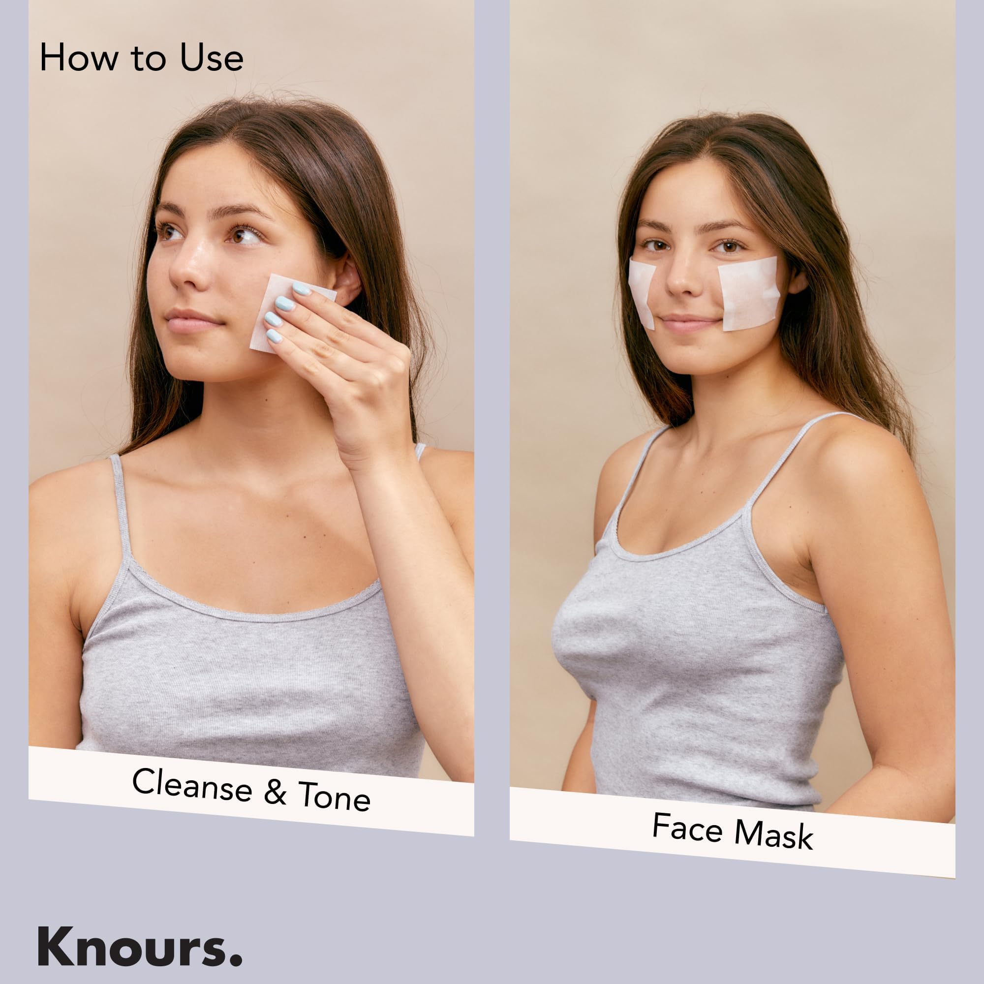 Knours fórmula suave apta para piel sensible.