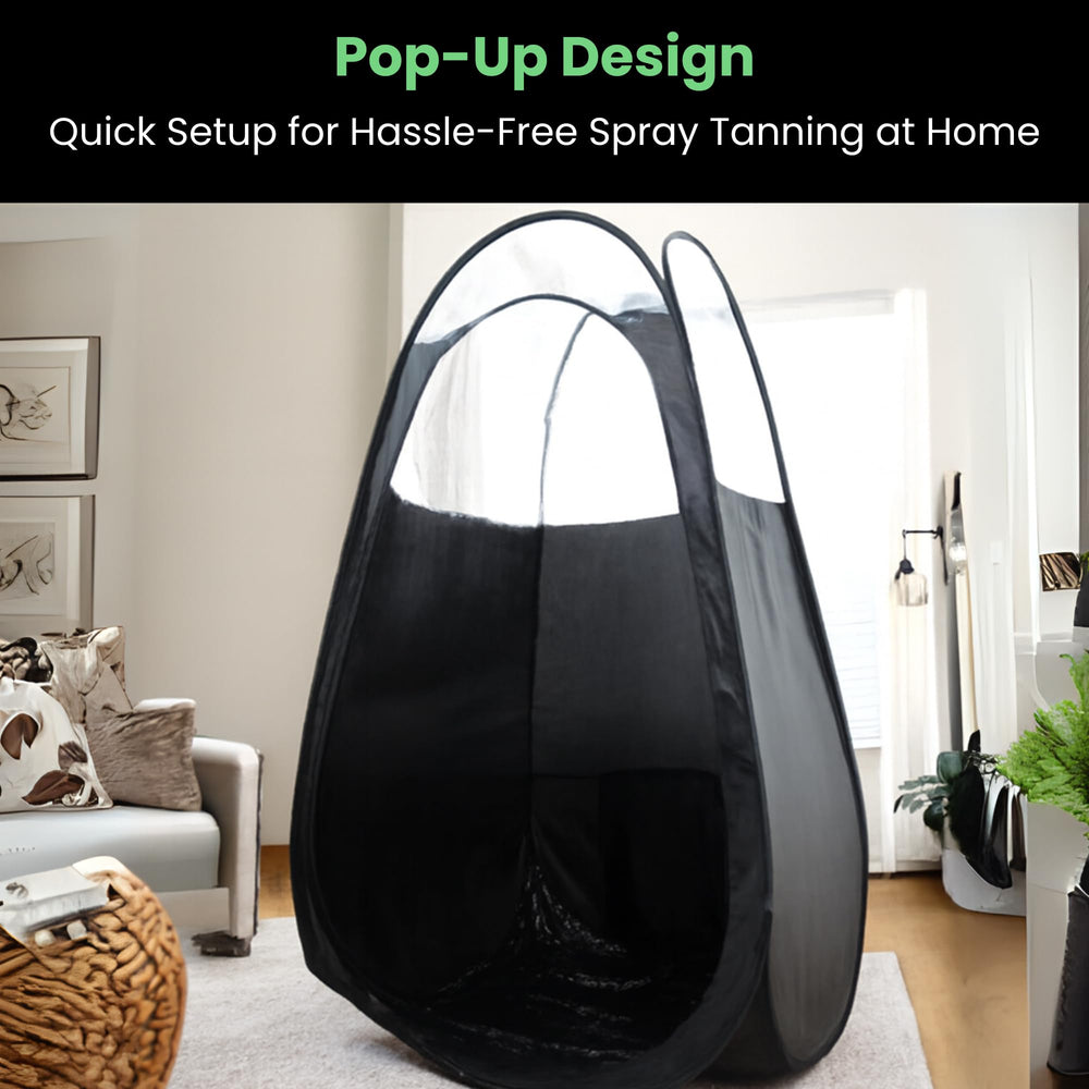 KOBBTAN compact tent folds into a case for convenient storage.
