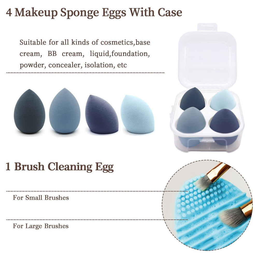 Koccido silicone face-pack brush for even masking and smooth spread.