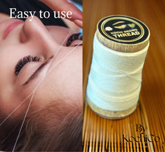 Kochi Co threading thread is beginner-friendly for easy brow shaping