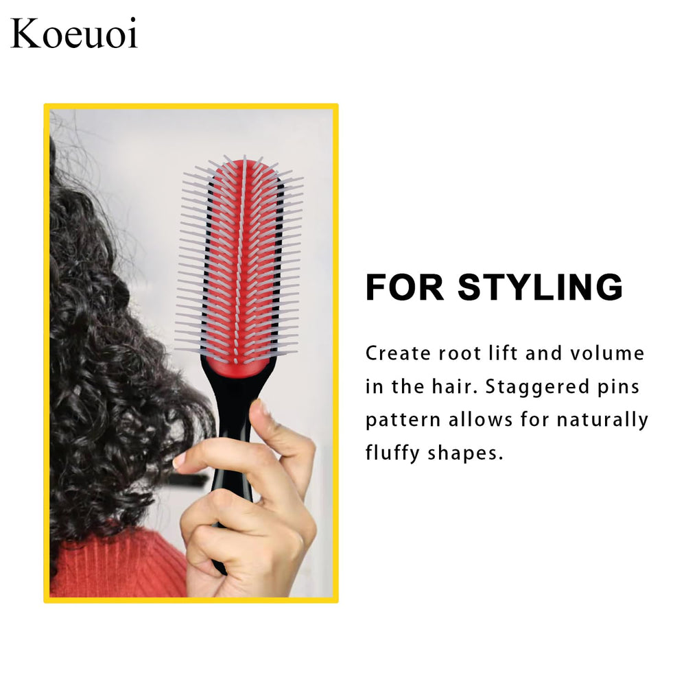Koeuoi antistatic pad reduces static during styling