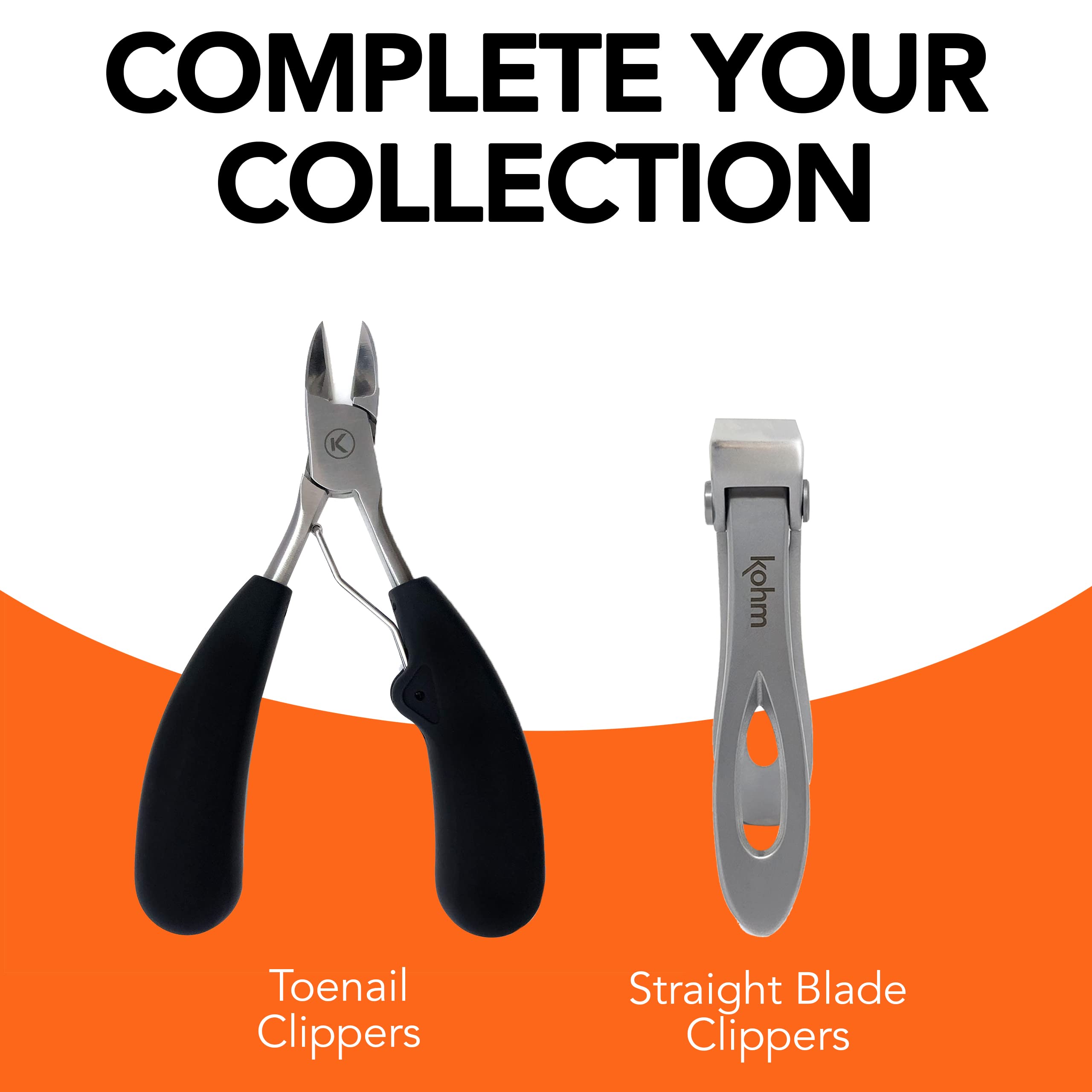 KOHM black finish adds sleek style and durability