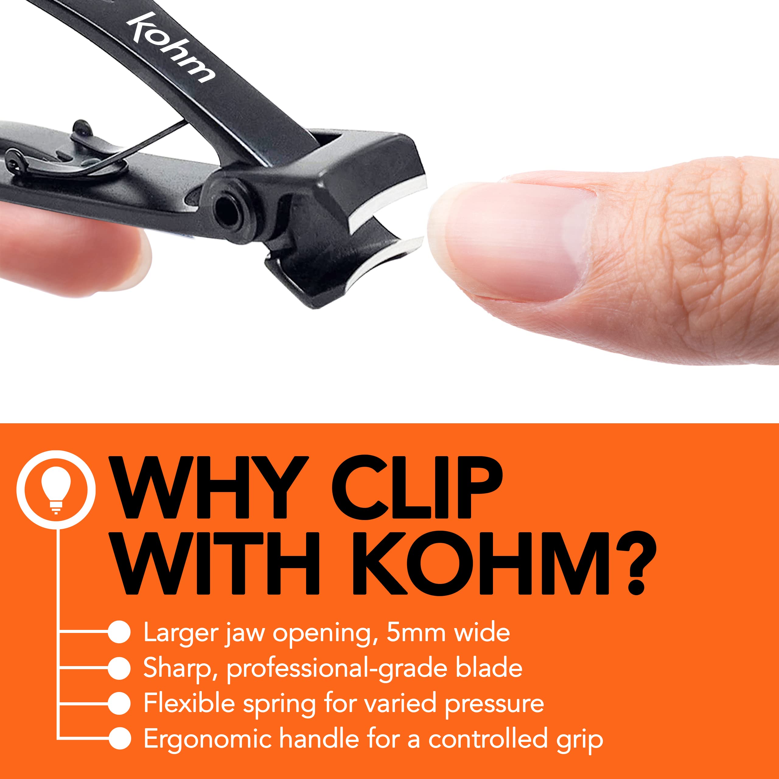 KOHM heavy-duty construction for long-lasting performance