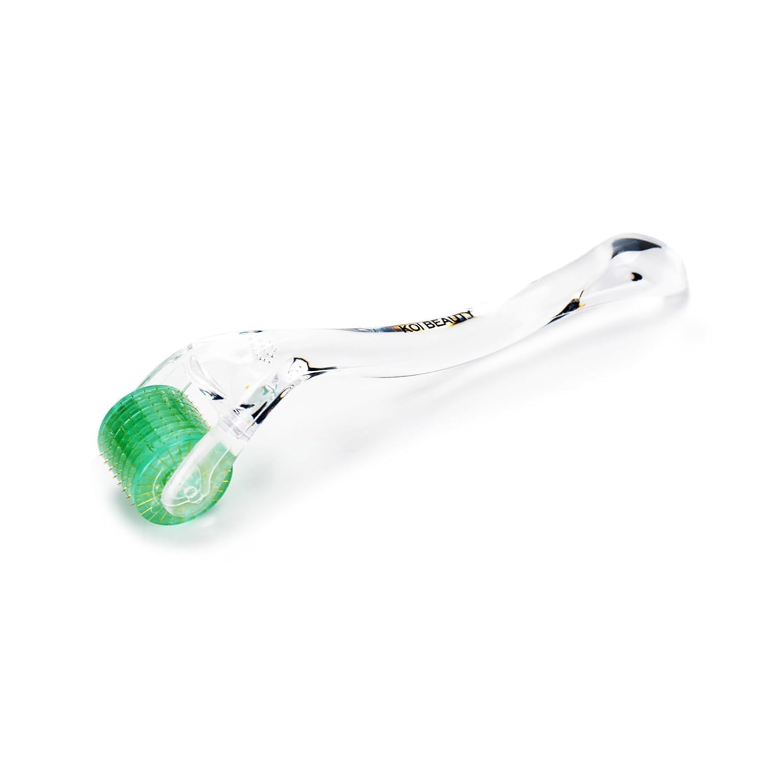 Koi Beauty derma roller with storage case for easy portability.