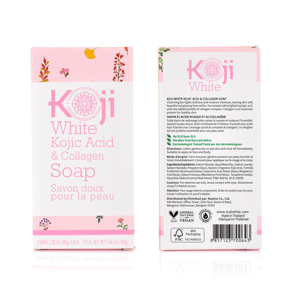 Koji White aroma delicado para piel con hidratación.