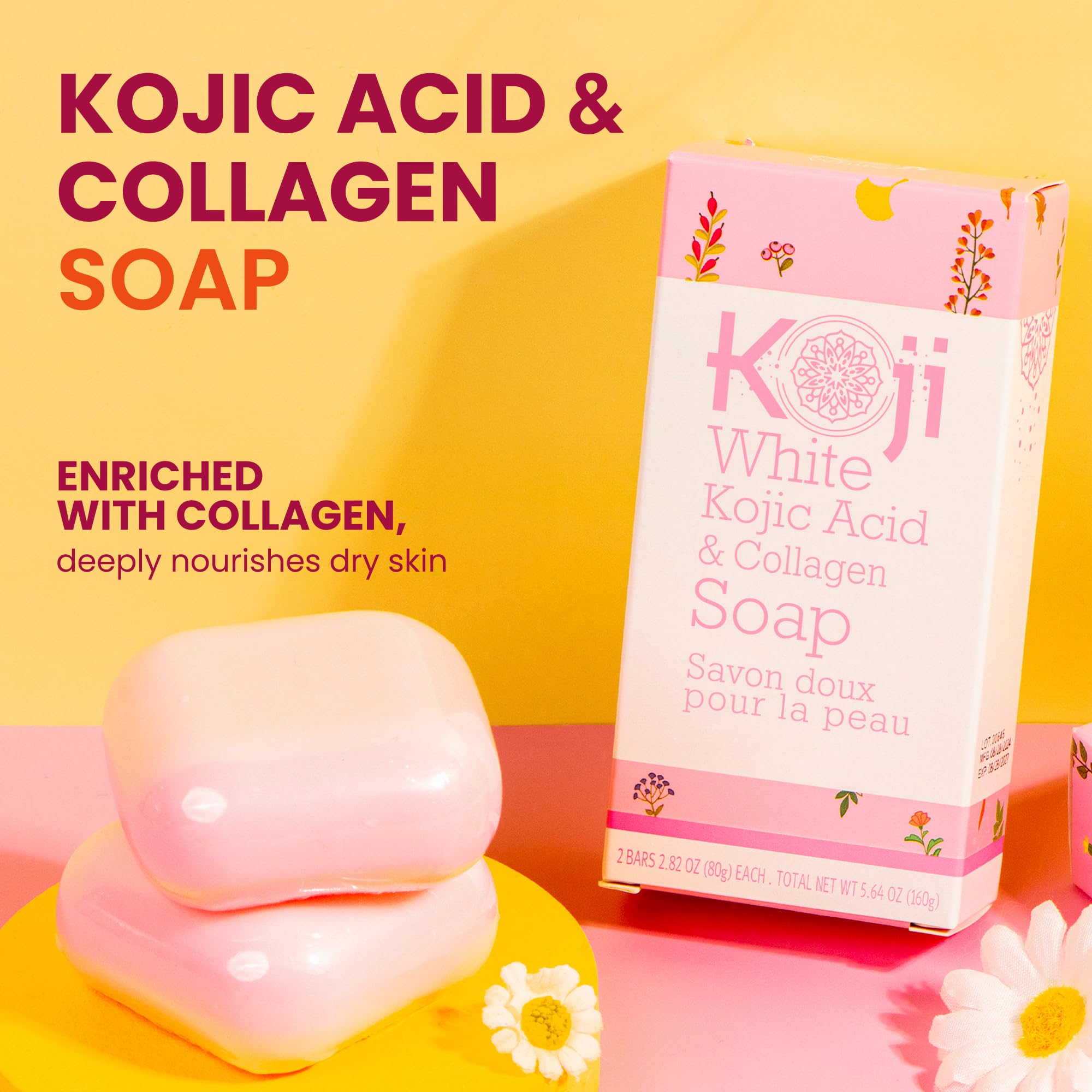 Koji White: brillo natural de la piel, uso diario para una piel luminosa.