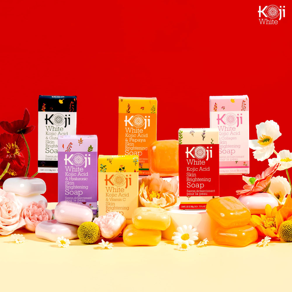 Koji White sensacion fresca al aplicar ducha revitalizante e hidrata.