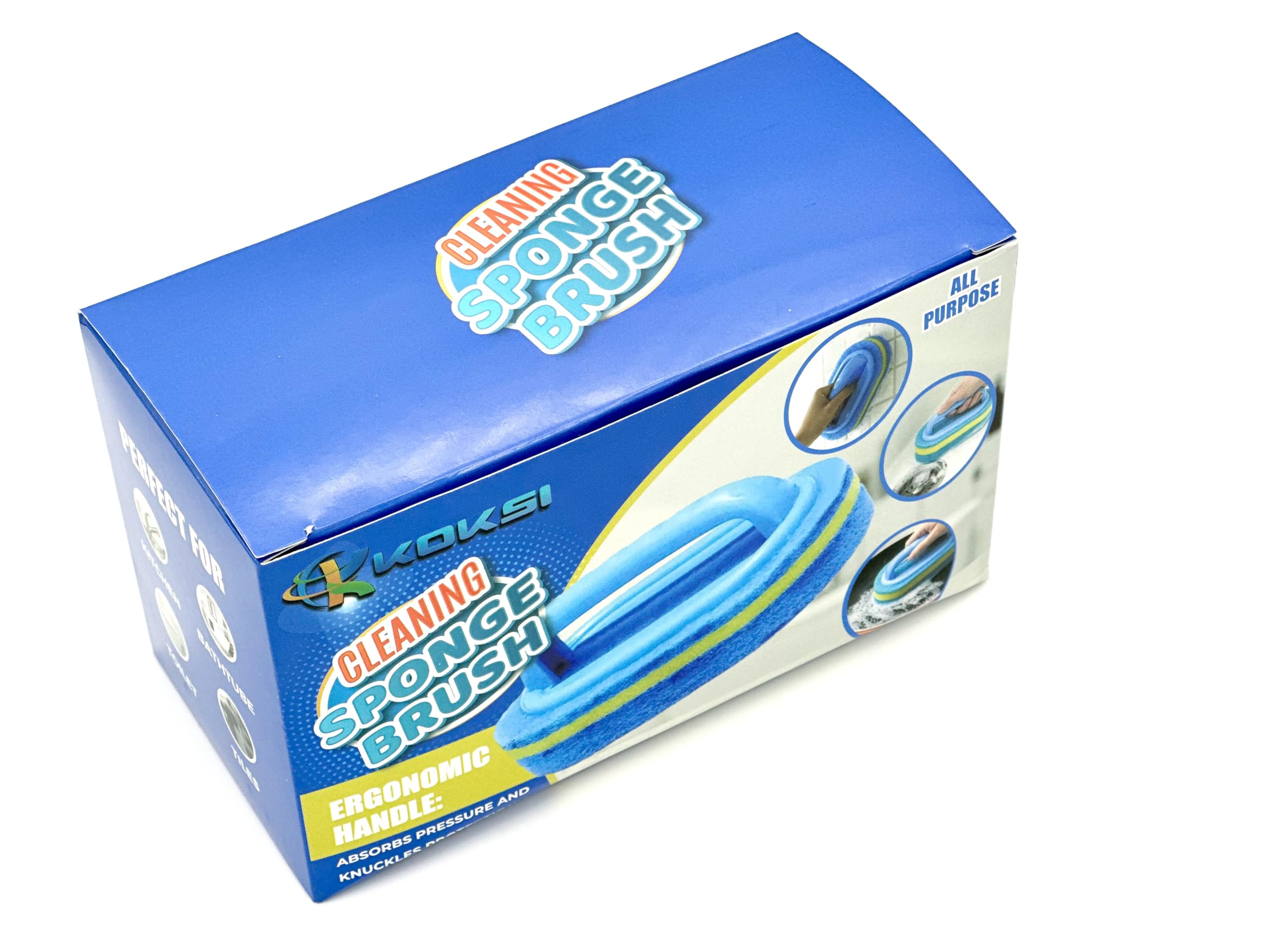 KOKSI Cleaning Brush hanging hole enables compact storage.
