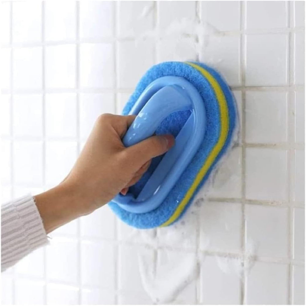 KOKSI Cleaning Brush toilet area scrubs hard-to-reach spots.