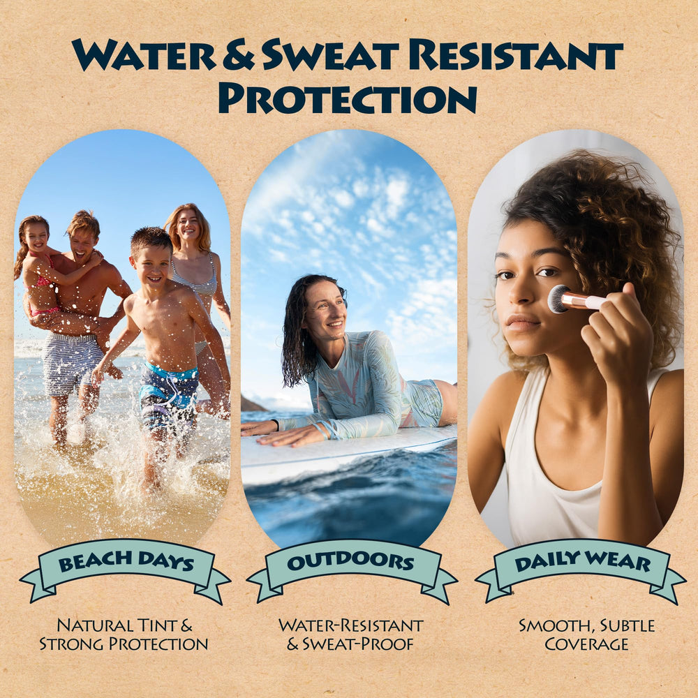 Kokua Sun Care SPF 30 shown during water activity for lasting protection