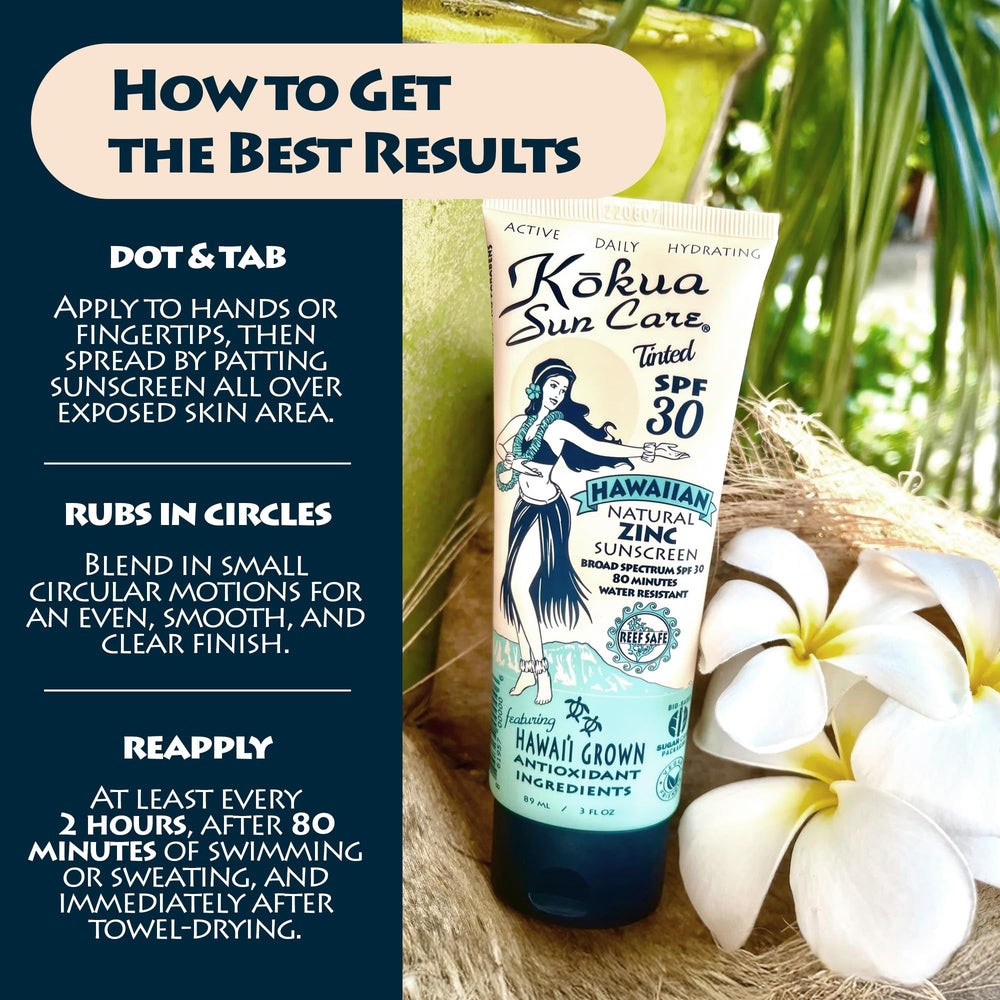 Kokua Sun Care reef-friendly vegan sunscreen by the ocean setting