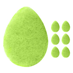 KOL Aloe-infused face scrubber pads provide gentle exfoliation and cleansing