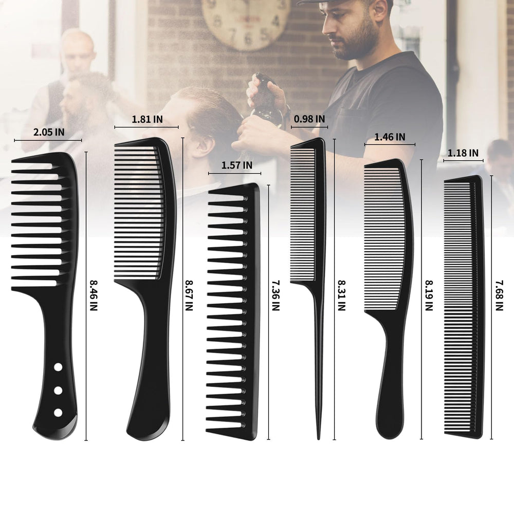 Kolavia rat-tail comb for accurate parting and sectioning.